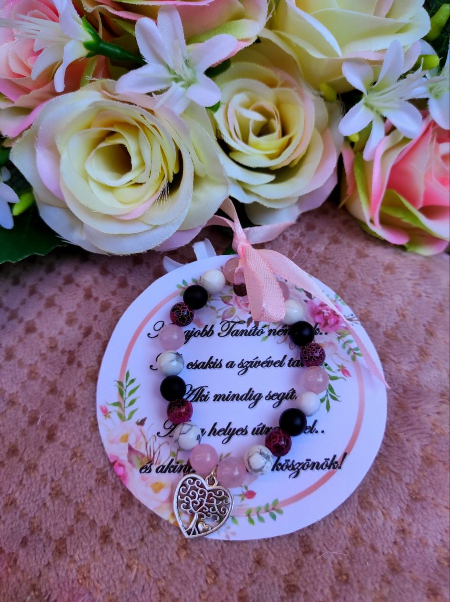 Köszönő ajándék pedagógusoknak karkötő